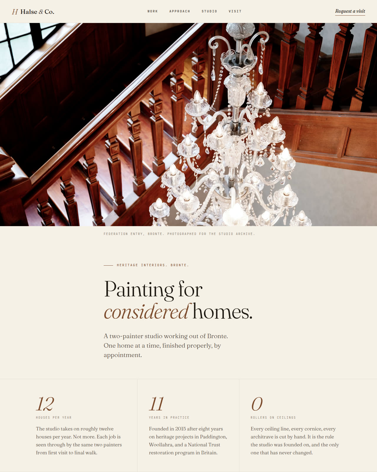 Halse & Co - a site built with BookingSprint